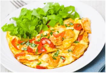 plain omlet